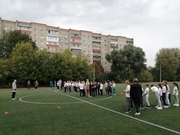 В подольском Лицее № 5 состоялась спортивная эстафета в день здоровья