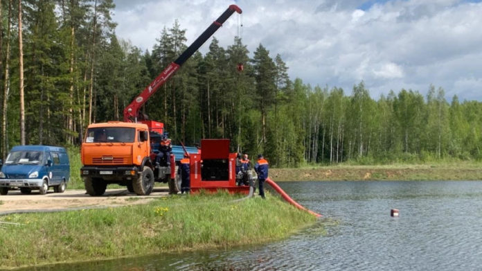Систему обводнения торфяников подготовили к пожароопасному сезону в Подмосковье