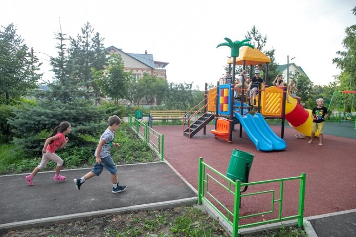 В г.о. Подольск реализуются мероприятия по благоустройству территорий