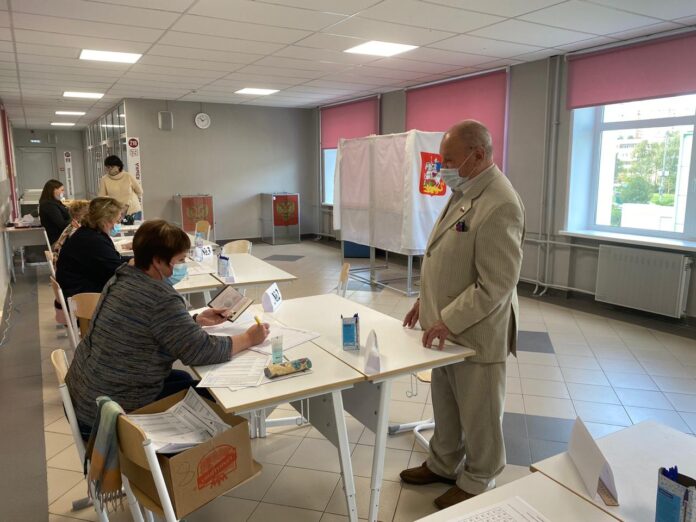 Почетный гражданин города Подольска Константин Моисеев поучаствовал в выборах Совета депутатов Городского округа Подольск