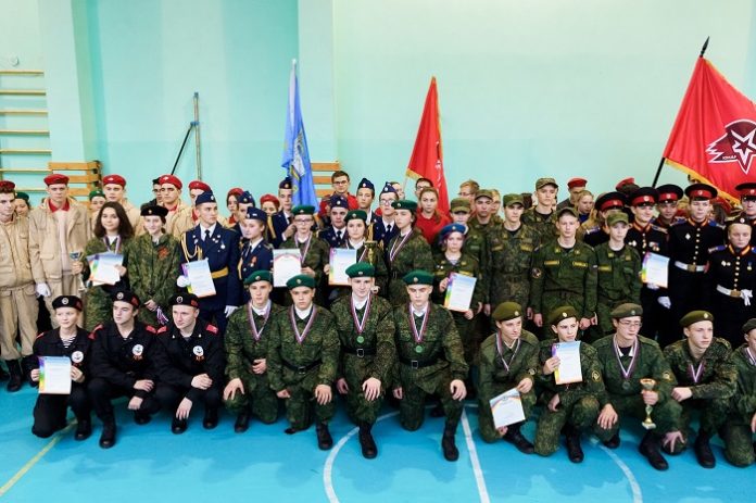 Команда юнармейцев из Подольска вышла в финал областной военно-патриотической игры «Служу Отечеству»