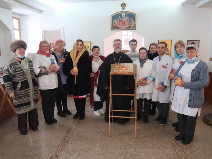 Божественная литургия прошла в Подольском окружном госпитале