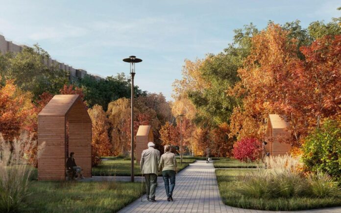 Еще одно общественное пространство обустроят в Подольске в следующем году