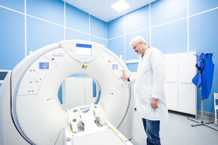 В Подольске установили еще один новый компьютерный томограф