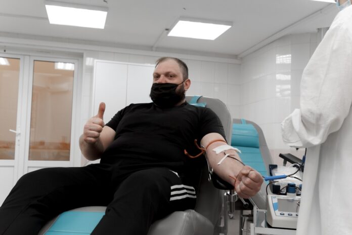 В рамках проекта «Пульсация» сотрудники «ЗиО-Подольск» поделилсь своей кровью