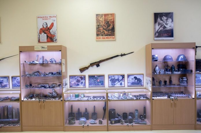 В память о тех, кто защищал Москву открыли  военно-исторический музей в школе №...