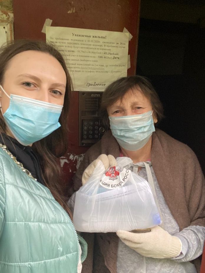 Молодогвардейцы и активисты Подольска принимают участие в реализации проекта «Старшее поколение»