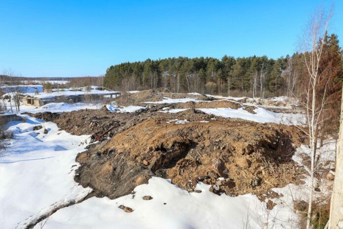 В Подольске проверили проверку несанкционированной свалки после возгорания