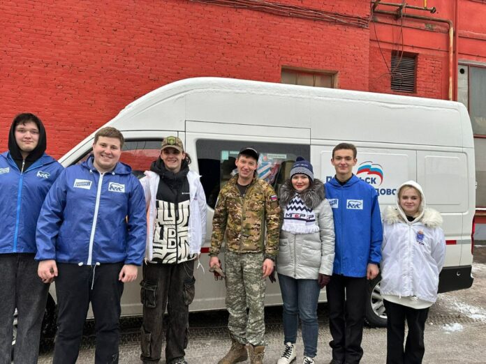 Однопартийцы загрузили гуманитарную помощь для наших защитников