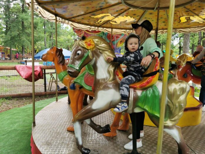 В ПКиО «Дубрава» открылись новые аттракционы