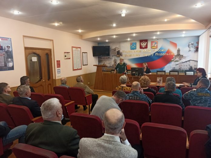 Итоги работы Совета ветеранов за 2020 год подвели в УМВД России по Городскому округу...