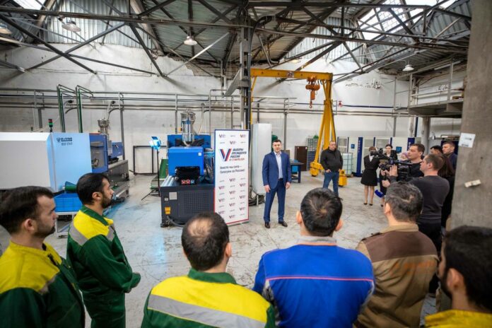 В Подольске запустили новую линию производства на подольском предприятии Роскреп