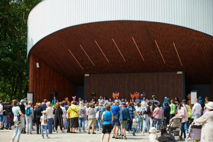 В Подольске после реконструкции открылся центральный парк