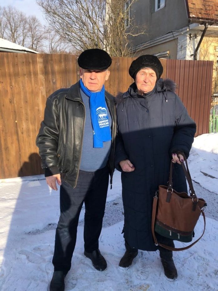 Поздравление с «Международным женским днем» приняли женщины из Всероссийского общества инвалидов