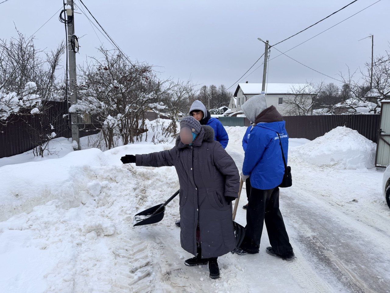 Доброе дело для жительницы деревни Лаговское 