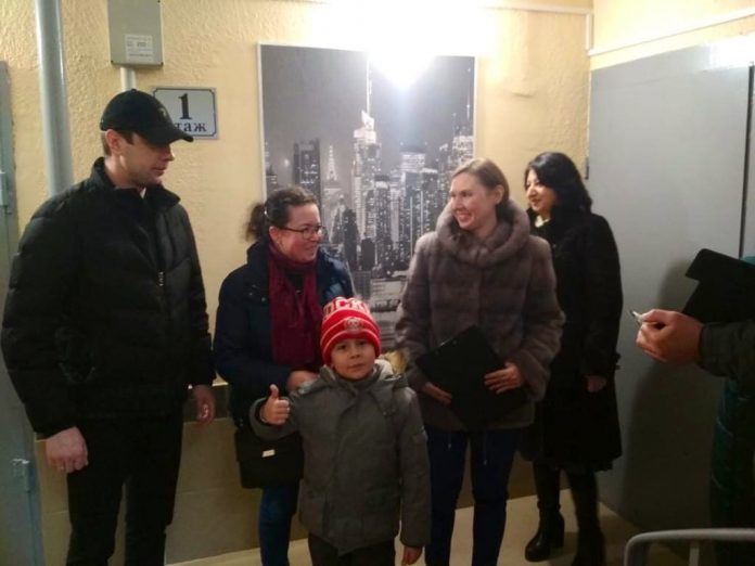 В Подольске состоялась проверка первого подъезда дома № 42 по улице Литейной после ремонтных...