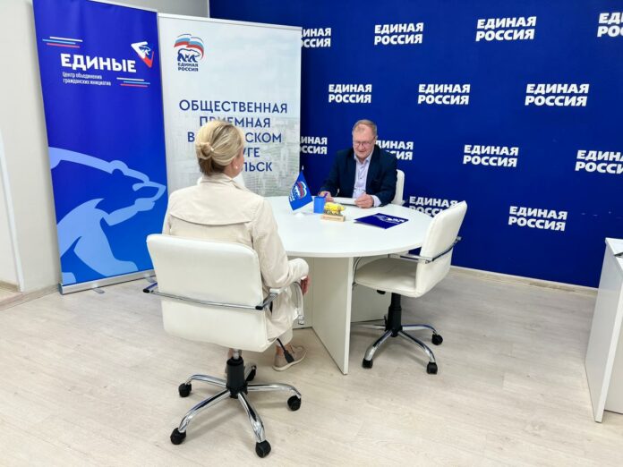 Депутат Совета депутатов Г.о. Подольск провел прием граждан