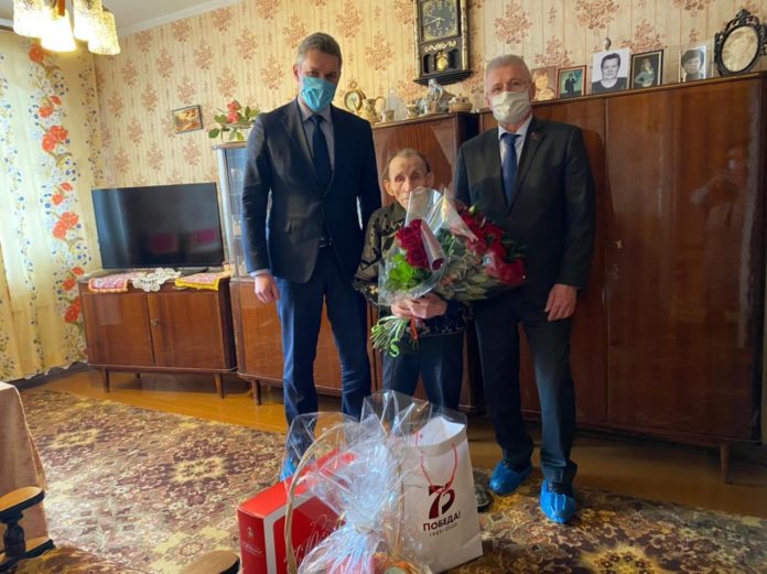 Участник Великой Отечественной войны Василий Александрович Лаухин 11 февраля принимал поздравления с 95-летним юбилеем