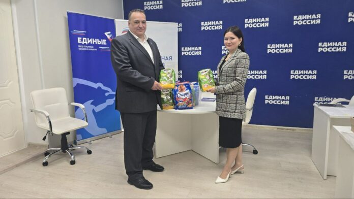 Активисты партии «Единая Россия» продолжают оказывать помощь бездомным животным