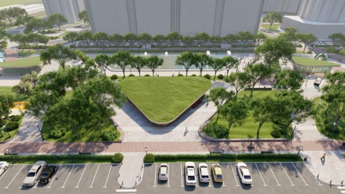 Работы по благоустройству бульвара 65-летия Победы в Кузнечиках завершат к осени