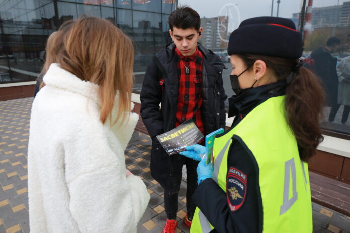 Профилактическое мероприятие «Засветись » прошло в Подольске