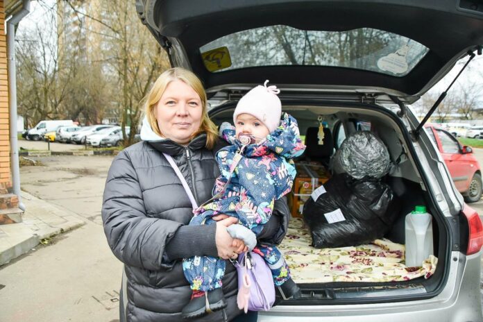 Передали очередную партию гуманитарной помощи для подольских военнослужащих и их сослуживцев