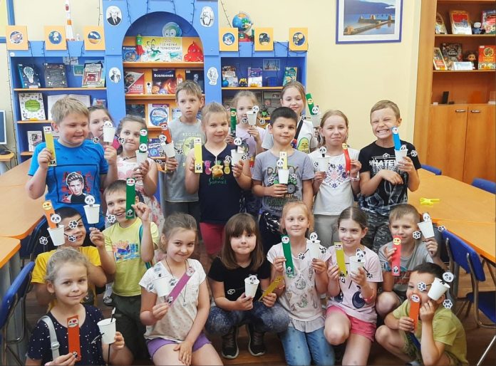 Занятие, посвященное знакомству с пандами состоялось в подольской Центральной библиотеке