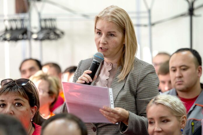 Встреча с трудовым коллективом ГК «Арматех» прошла в Подольске