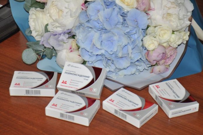 Фармкомпания «Петровакс» передала медикам лекарство полиоксидоний