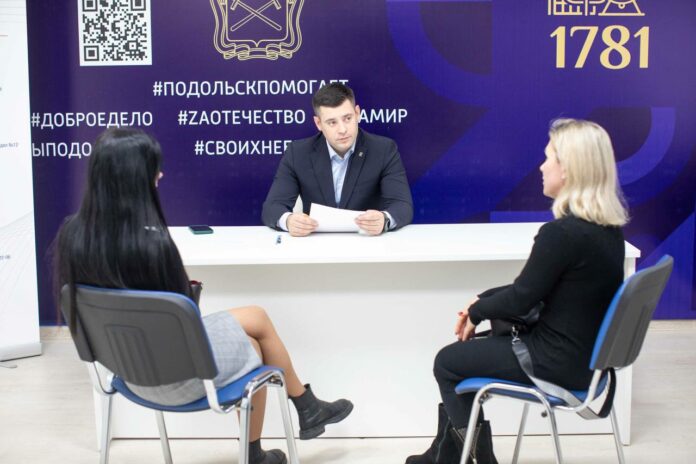 Секретарь подольского отделения партии «Единая Россия» встретился с руководителем сообщества «Добрые сердца»