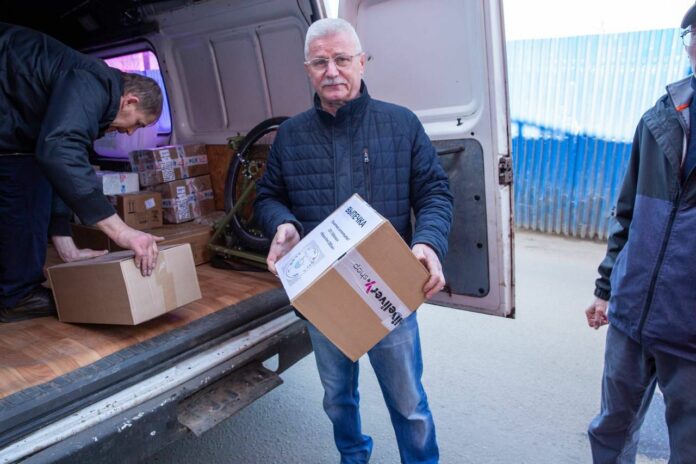 Депутат Мособлдумы Павел Максимович отвез гуманитарную помощь бойцам СВО