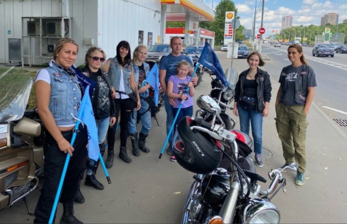 Из Москвы в Подольск прошел благотворительный мотопробег «Крылья»