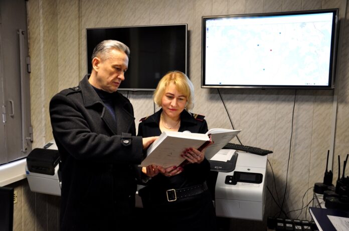 Председатель Общественного совета при УМВД России по г.о. Подольск проинспектировал дежурную часть