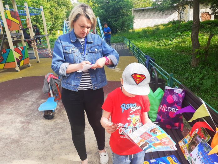 Библиотечная площадка «Книжные секреты солнечного лета» открылась в Подольске