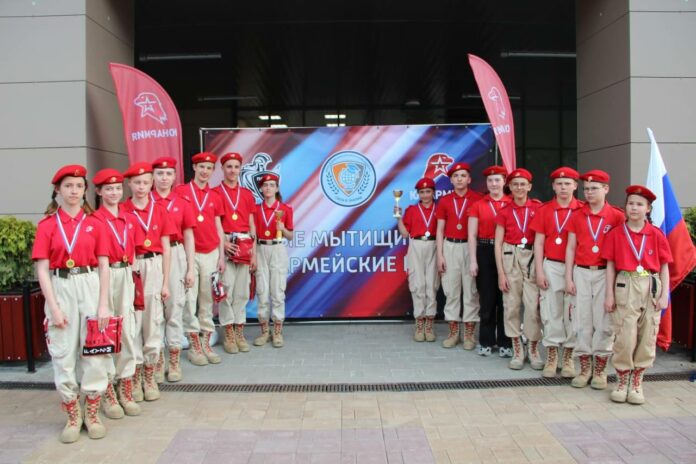 Подольские юнармейцы победили в Областной военно-спортивной игре