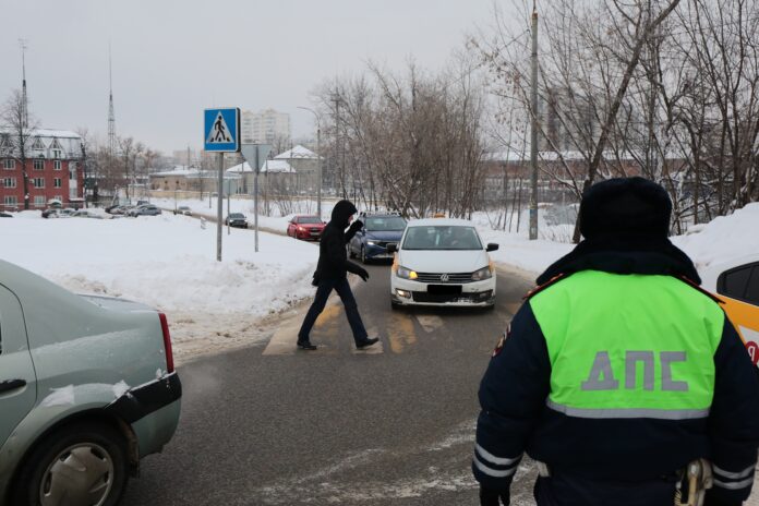 В Подольске подвели итоги профилактического мероприятия «Пешеход, пешеходный переход»