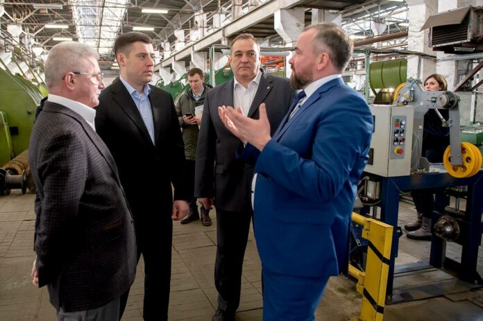 Секретарь подольского отделения партии «Единая Россия» посетил предприятие округа АО «НП «ПОДОЛЬСККАБЕЛЬ»