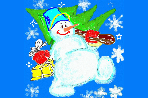 Выставка рисунков «Новый год к нам идет» открыта в ДК «Металлург»