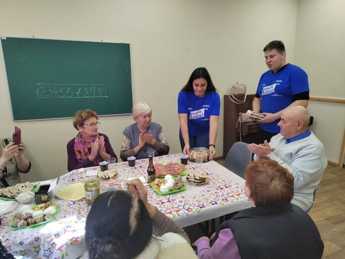 Подольские молодогвардейцы навестили участников Подольской городской организации «Всероссийское общество инвалидов»