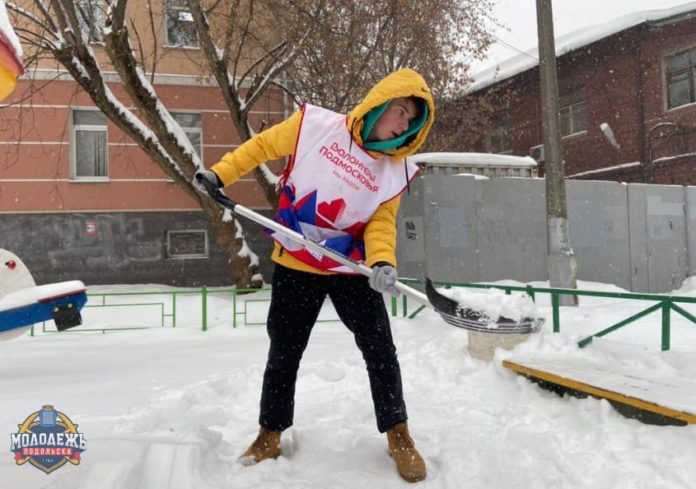 Волонтеры Большого Подольска готовы прийти на помощь в уборке снега