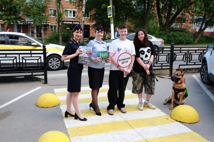 В Подмосковье регулярно проводятся информационно-пропагандистские акции с пешеходами