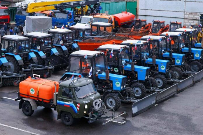 Подольский комбинат благоустройства подготовился к зиме