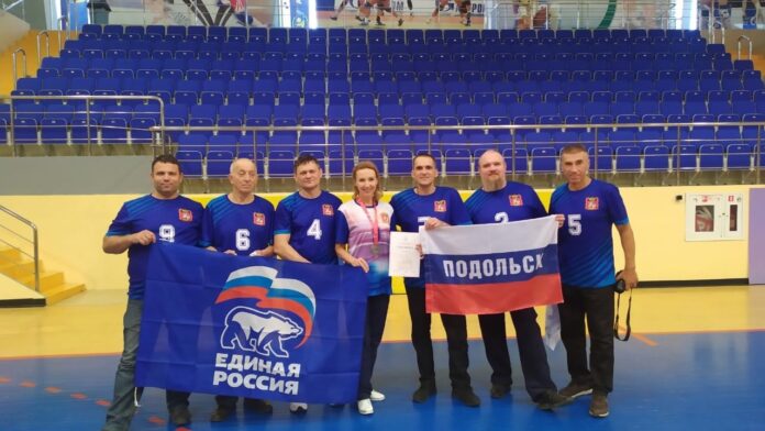 Состоялось участие подольской команды в чемпионате московской области по волейболу сидя