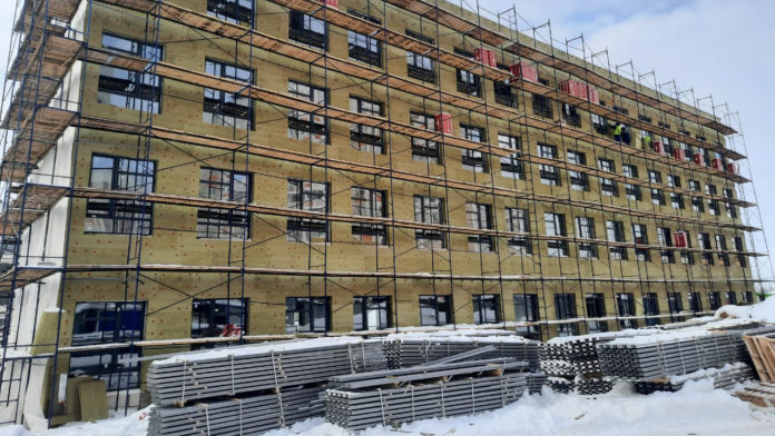 Строительство школы на Армейском проезде в Кузнечиках планируют завершить в августе этого года