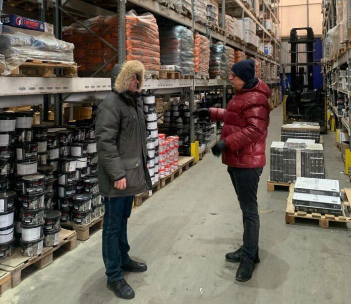 Заместитель Главы Г. о. Подольск Александр Кондратюк провел встречу с генеральным директором ООО «Открытие» Дмитрием Алексеевым