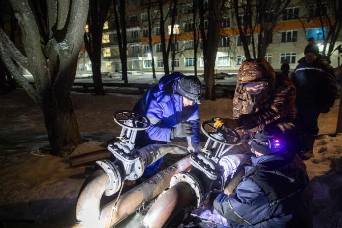 Тепло от котельной КСПЗ подается в квартиры поэтапно