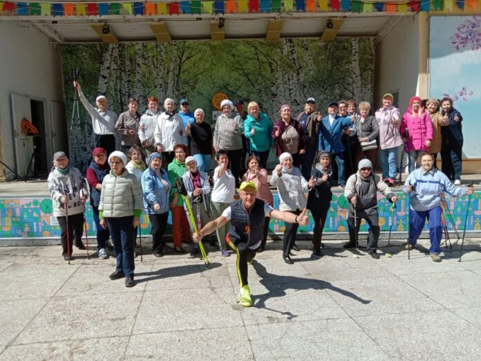 В Подольске отметили Всемирный день скандинавской ходьбы