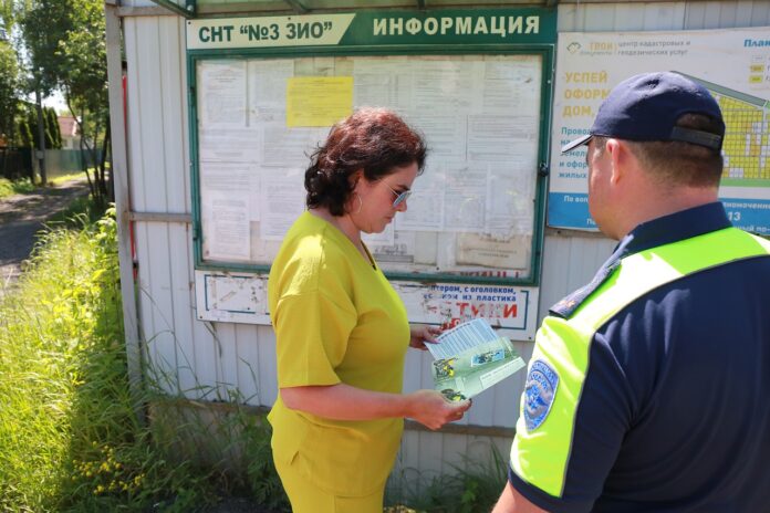 Профилактические беседы в СНТ