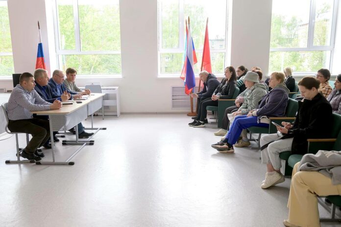 Вопросы модернизации системы водоснабжения Южного микрорайона обсудили с жителями