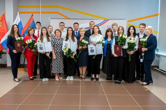 Дипломы лауреатам премии имени А. Я. Шамарова вручили в Подольске